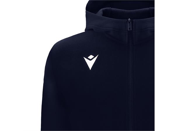 Drum Hooded Womens Jacket NAV S Fritidsjakke i børstet fleece til dame 