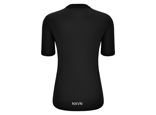 JF Fotball Ariel T-Skjorte Sort Dame Damemodellen av Rigel Hero 