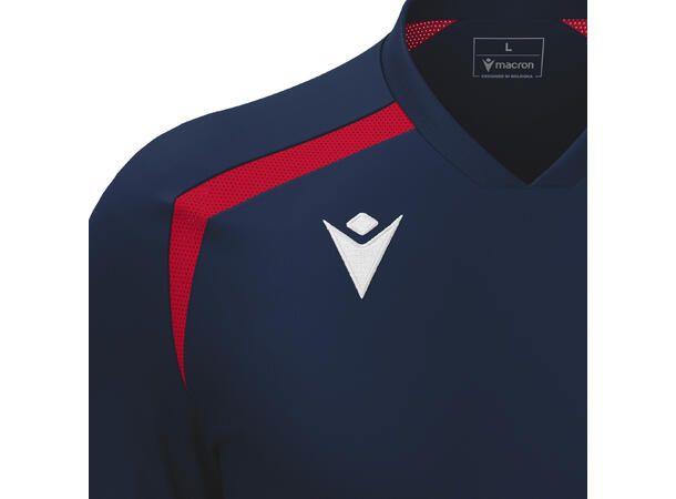 Wyrm Shirt NAV/RED L Teknisk kamp og treningsdrakt - Unisex 