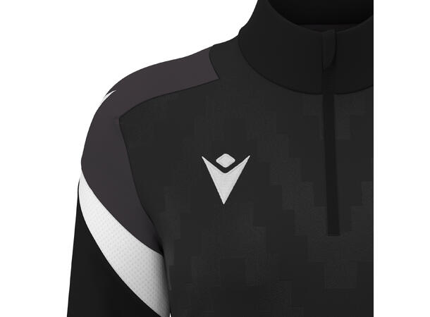 Leona Training 1/4 Zip Top W BLK/WHT 3XS Teknisk treningsgenser til dame 